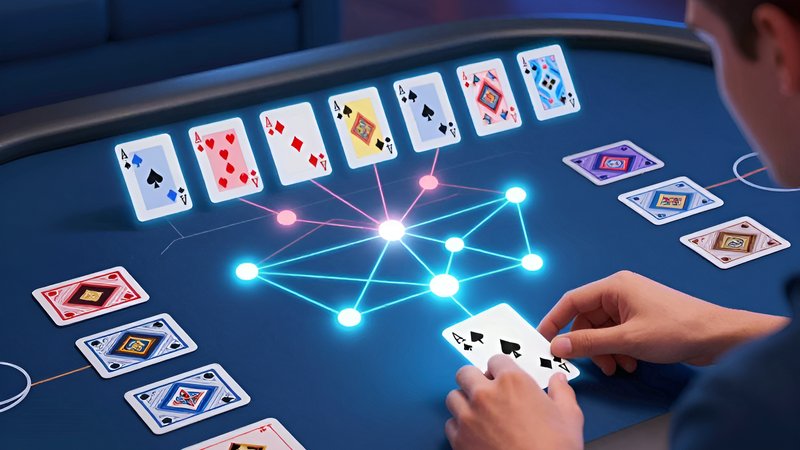 Покерный игрок изучает голографическую схему, чтобы анализировать раздачи пошаговый план 2026